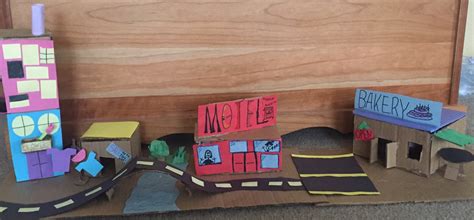 DIY Cardboard City : 4 Steps .